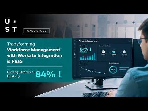 Workforce Management Automation: 84% Overtime Savings with Workato | UST