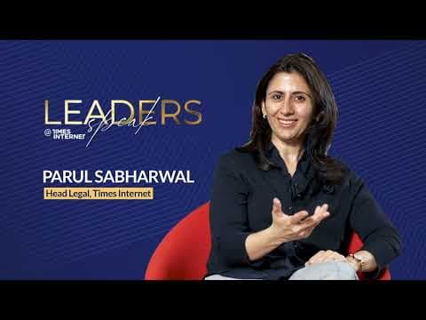 Leaders Speak@Times Internet Episode 6 ft. Parul Sabharwal, Head Legal, Times Internet