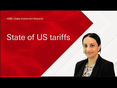 The Macro Brief – State of US tariffs