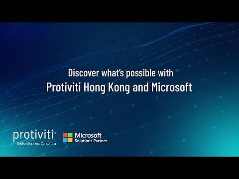 Transform the way you work in this AI-powered world with Protiviti's Microsoft consulting services