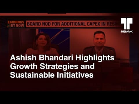 Ashish Bhandari on Growth Strategies Sustainable Initiatives | ET Now Earnings | 12 Feb 2024