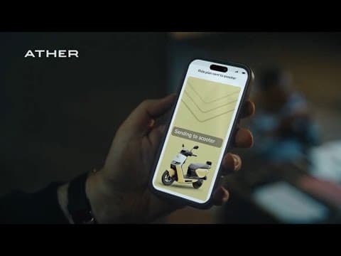 Send Location Easily to Your Scooter | It's Easy on an Ather