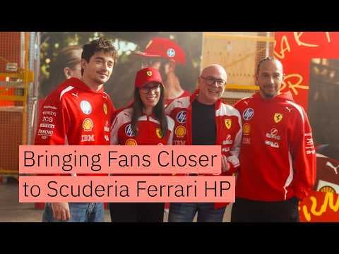 The Tifosi Project: IBM is bringing fans closer to Scuderia Ferrari HP