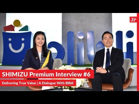 SHIMIZU Premium Interview #6 – Blibli and Shimizu Corporation