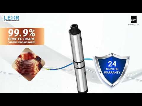 Introducing "LEHR" 10 CM Borewell Submersible Pump