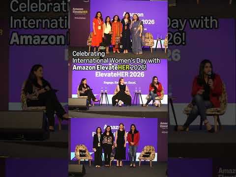 Celebrating #InternationalWomensDay with #AmazonElevateHER2026 #AmazonIndia