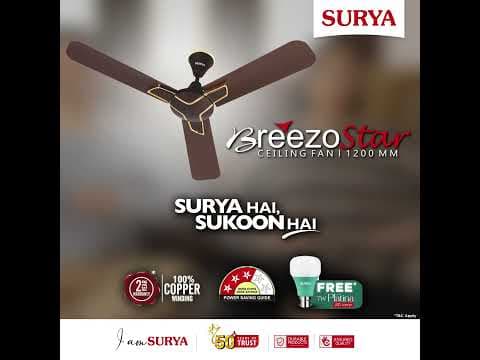 Surya Breezo Star Ceiling Fan