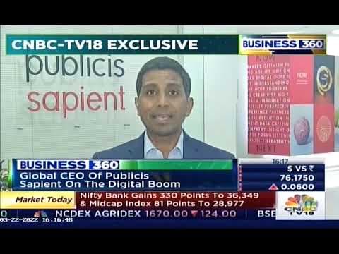 CNBC-TV18 Exclusive with Nigel Vaz
