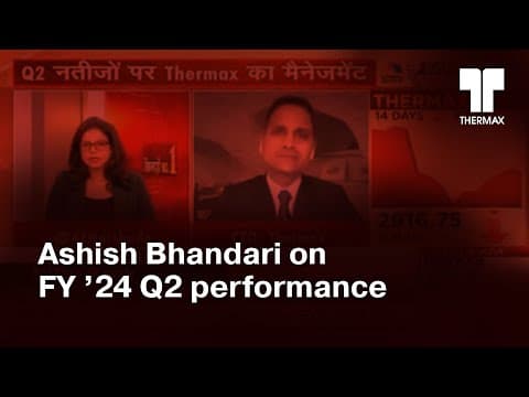 Ashish Bhandari on  FY ’24 Q2 performance | CNBC Awaaz | 06 Nov 2023