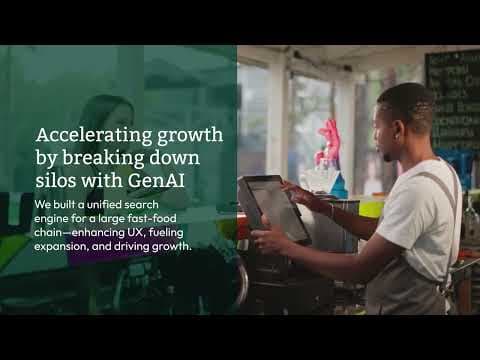 Brillio Uses GenAI to Transform Search for a Global Fast-Food Leader