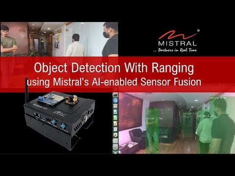Demo: Object Detection With Ranging using Mistral's AI-enabled Sensor Fusion