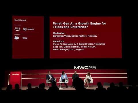 Panel discussion: Gen AI - a growth engine for telcos and enterprise? | Nagarro at MWC 2025