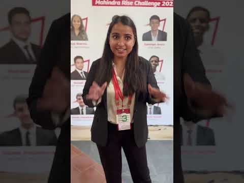 Tell us you are a Mahindra Rise Challenge finalist without telling us
