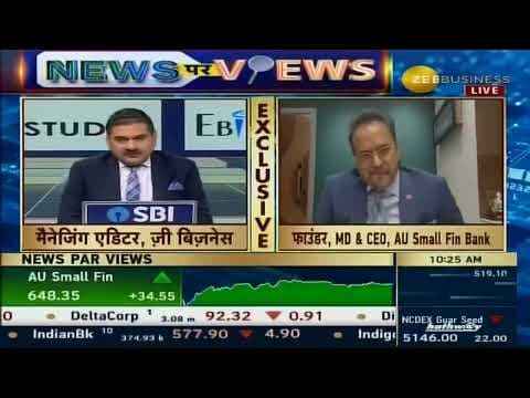 Charting AU's Future: Insights from Our MD & CEO on Zee Business | AU Small Finance Bank