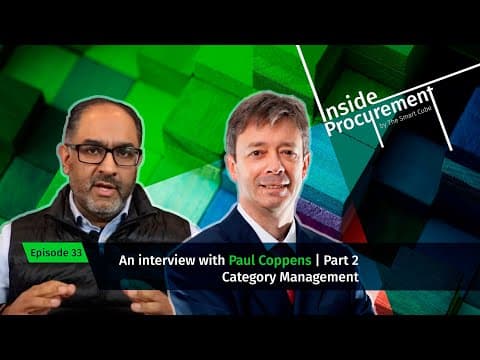 Ep 33 Category Management | An interview with Paul Coppens (Pt 2)