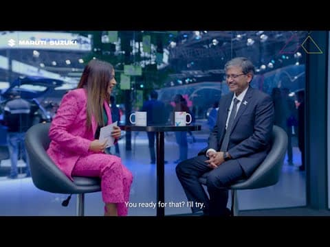 Rapid Fire with MR.CV Raman - CTO, Maruti Suzuki India Limited