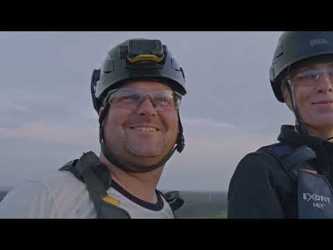 On Top of the Turbines at Wind Energy Institute of Canada | ExxonMobil