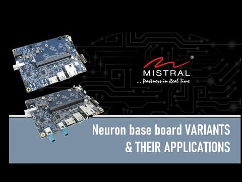 NVIDIA Jetson Neuron Base Board Variants for #jetsonnano TX2 NX, Xavier NX SOMs #nvidia #jetson