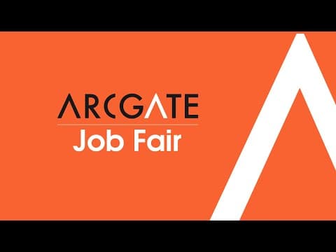 Glimpses from Arcgate's Job Fair | Arcgate | We are hiring