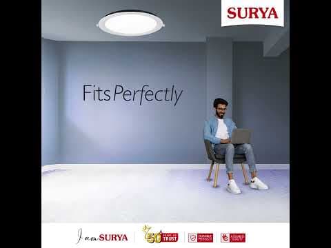 Surya Slim Trim Downlighter—where precision meets perfection.