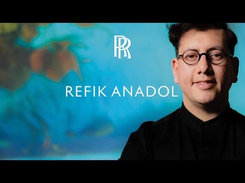 The Visionary Media Artist: Refik Anadol | Rolls-Royce Inspiring Greatness