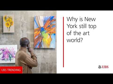 New York is on top of the art world | UBS Trending