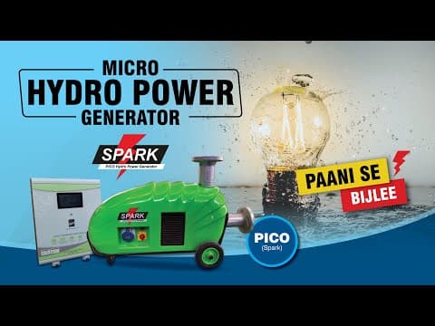 PICO | SPARK - Micro Hydro Power Generator : Kirloskar Brothers Limited