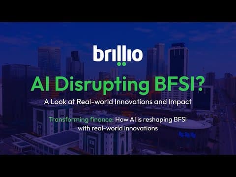 Beyond the Curve EP#2: AI Disrupting BFSI? A Look at Real-world Innovations and Impact
