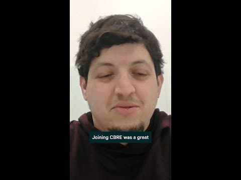 Joining and staying at CBRE