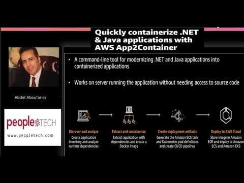 Java and .NET Application Containerization with AWS - Demo Video