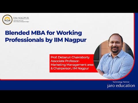 Upgrade Your Career with IIM Nagpur’s Blended MBA Programme for Working Professionals