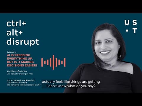 AI is speeding everything up. But is it making decisions easier? | ctrl+alt+disript