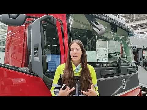 Meet Kjenta, a first line manager in the Volvo Group factory in Belgium.
