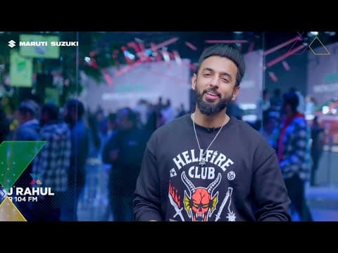 RJ Rahul Talks Cars, Sustainability & Technology at the Maruti Suzuki Pavilion, Auto Expo 2023