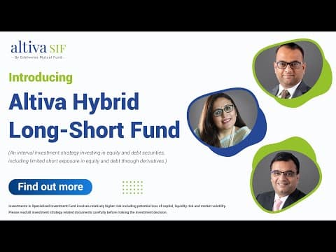 Altiva Hybrid Long Short Fund NFO | Edelweiss Mutual Fund