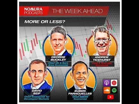 The Week Ahead - More or Less?