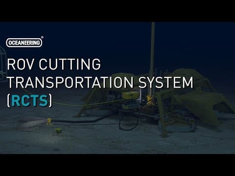 ROV Cutting Transportation System (RCTS) | Oceaneering