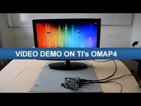 Video capture and display expertise on Texas Instruments OMAP4