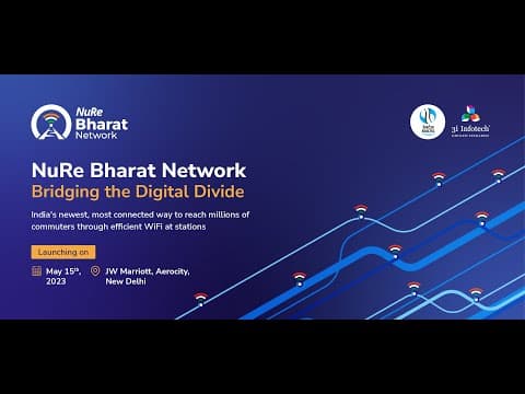 NuRe Bharat RailTel Launch