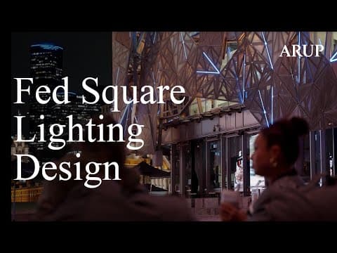 Fed Square Lighting Design