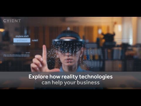 DISRUPT YOUR PROCESSES ACROSS FUNCTIONS WITH AUGMENTED & VIRTUAL REALITY SOLUTIONS