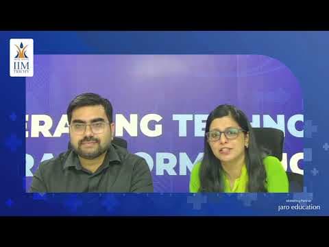 PG Certificate Programme in Healthcare Management| IIM Tiruchirappalli |Healthcare Management Course