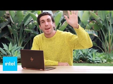 Content Creator Jeff Mindell Thrives With The HP Spectre x360's Intel Wi-Fi 6 Technology | Intel