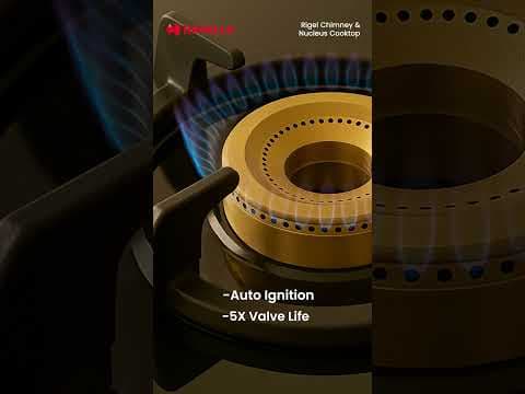 Rigel Chimney & Nucleus Cooktop | Stand Out in Style with Havells Kitchen Appliances