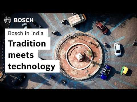 Bosch in India: Tradition meets technology