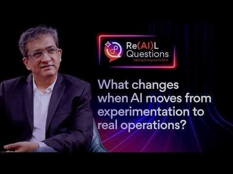 Re(AI)L Questions: Making Enterprise AI Work feat. Sameer Dixit