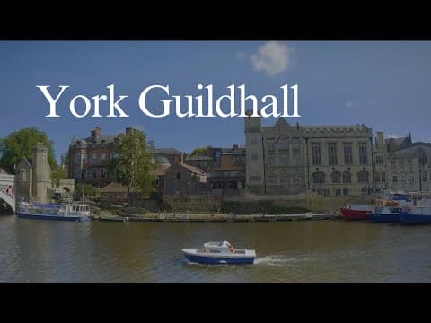 Supporting the refurbishment of York Guildhall