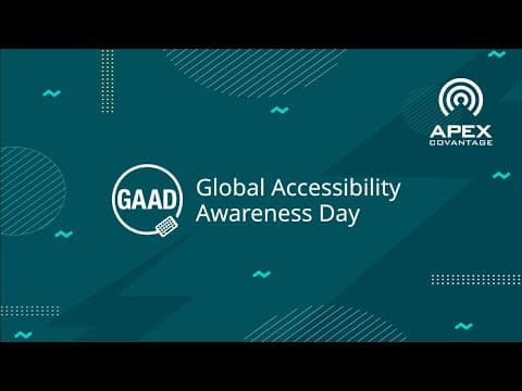 Celebrating Global Accessibility Awareness Day (GAAD) 2023 | Apex CoVantage