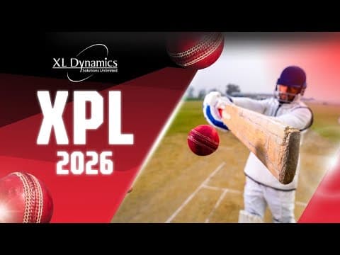 XL DYNAMICS PREMIER LEAGUE | CRICKET TOURNAMENT