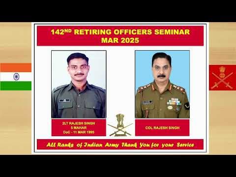Retiring Officers Seminar : March 2025
